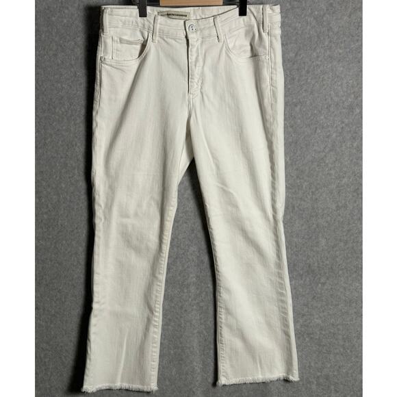 Women's Cream Jeans - Picture 1 of 9